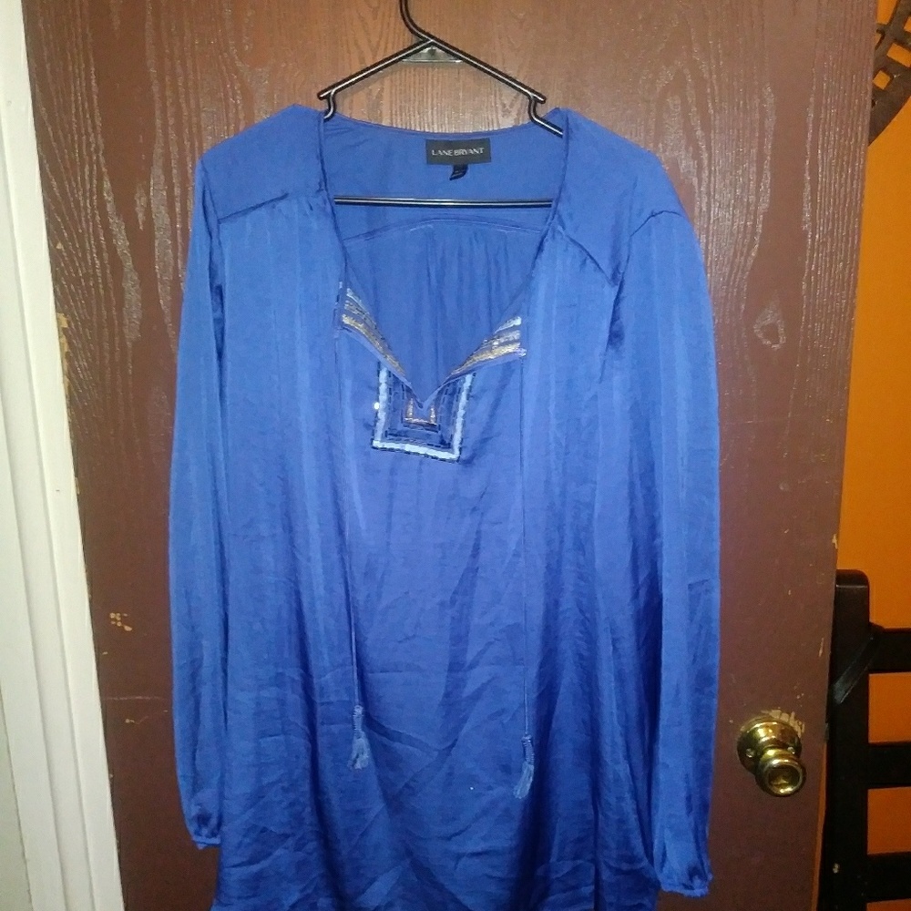 Sz 24 Lane Bryant Blouse